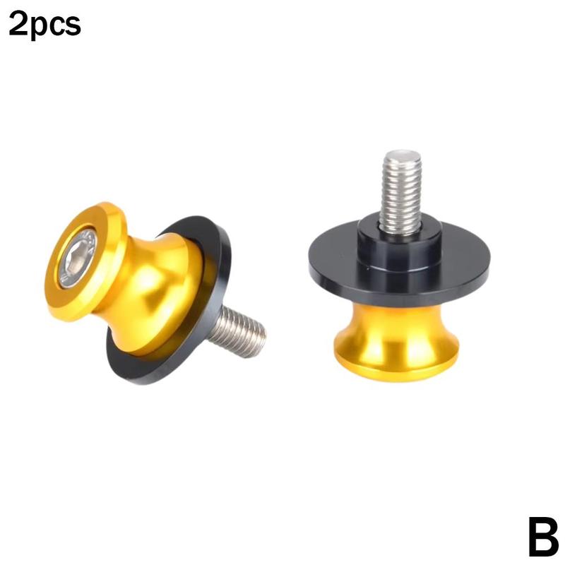 Product Introduction of 2pcs  Creative Universal Motorbike Stand Lifting Frame Screws Swingarm Spools Slider Arm Stand Screws 33