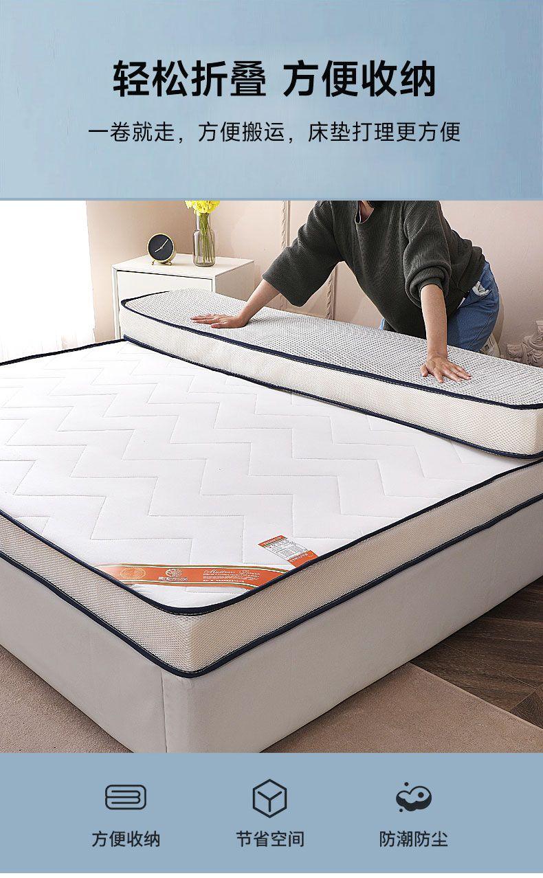 Product Introduction of Nệm Cao Su, Dày, Gia Dụng, Có Thể Gập Lại Đôi, Thích Hợp Cho Tất Cả Các Mùa, Nệm Cho Ký Túc Xá Và Sinh Viên, Có Kích Thước Đơn Và Nữ Hoàng, Đáy Nệm 6
