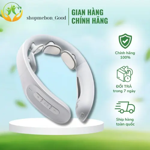 Máy Masage cổ MyTrex Dr. Heat Neck MT-DRHN21W giúp thư giãn,bấm huyệt. Nhập khẩu chính hãng Nhật Bản