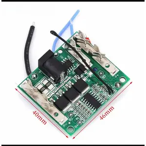 MODUL BMS  21V20a 36VF 48VF 98VF BMS BATERAI BOR MPACT 3MOSFEET