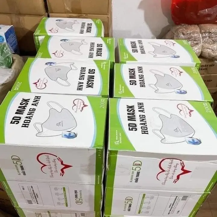Khẩu trang 5d mask Hoàng Anh thùng 200c