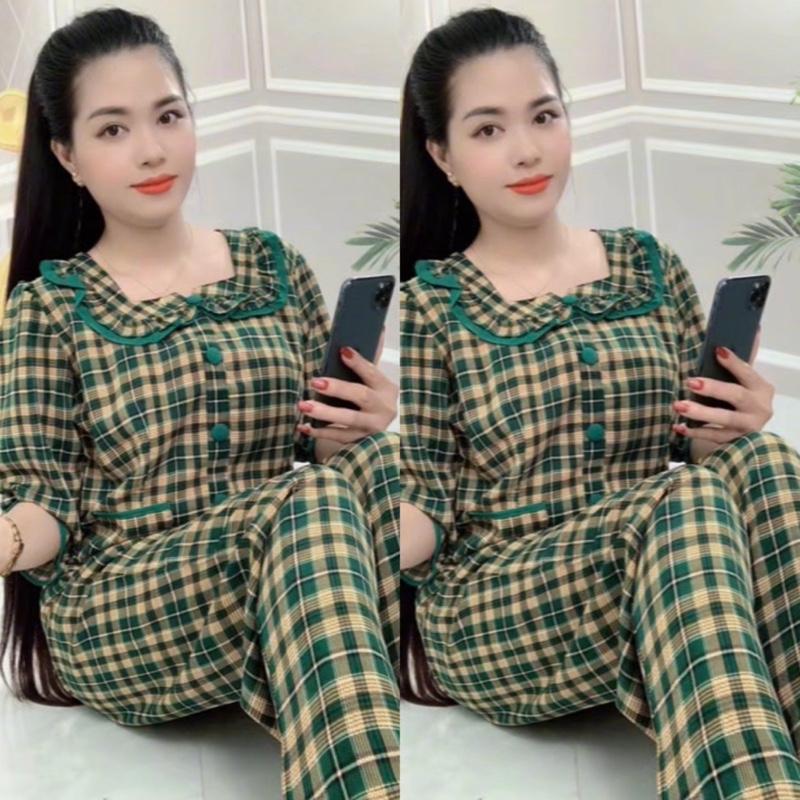 Đồ bộ tay lỡ quần dài .lụa mango.mềm mịn mát.có nhiều họa tiết dễ thương.quần dài qua mắt cá chân.ống tay qua cùi chỏ khách iu nhé 4