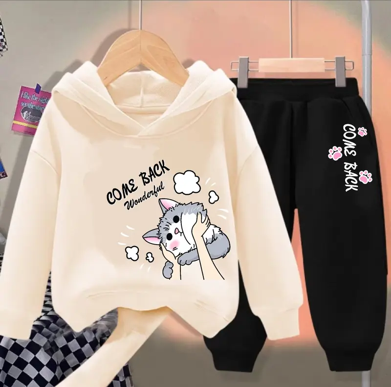 PAKAIAN ANAK ANAK 1 SET CELANA DAN SWEATER COME BACK/DTF/BISA COD 1