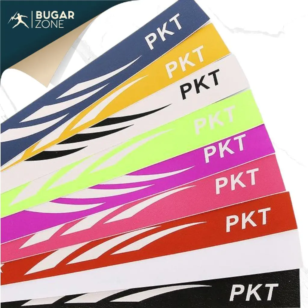 [ Bugar Zone ] Stiker Pelindung Protector Side Raket Sport Badminton Premium Best Seller Polyurethane Premium FRAME RACKET