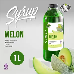 Sirup Melon 1 Liter Nabata Food | Melon Syrup 1000ml
