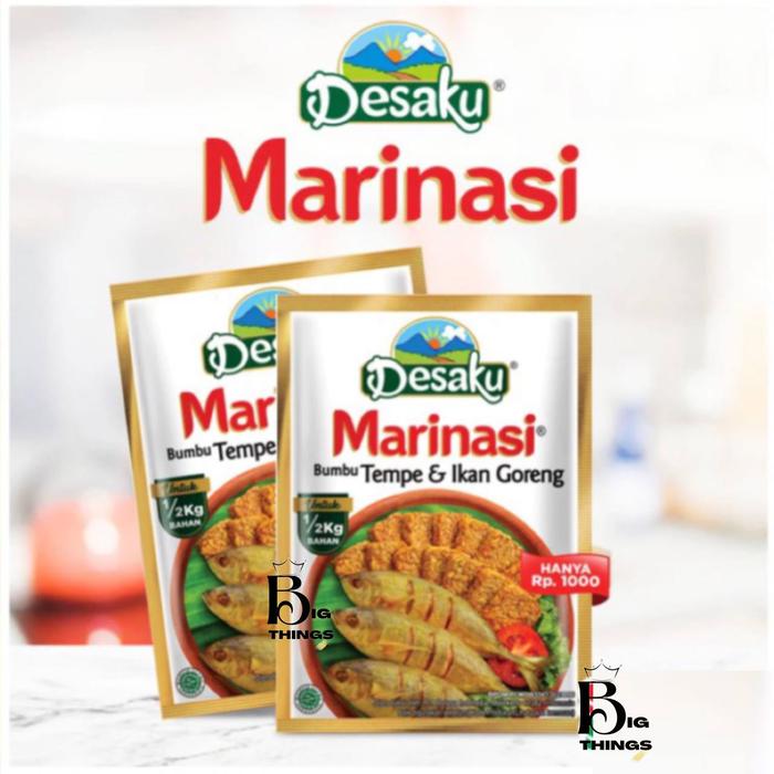 Jual DESAKU MARINASI BUMBU TEMPE IKAN AYAM GORENG BUMBU DAPUR