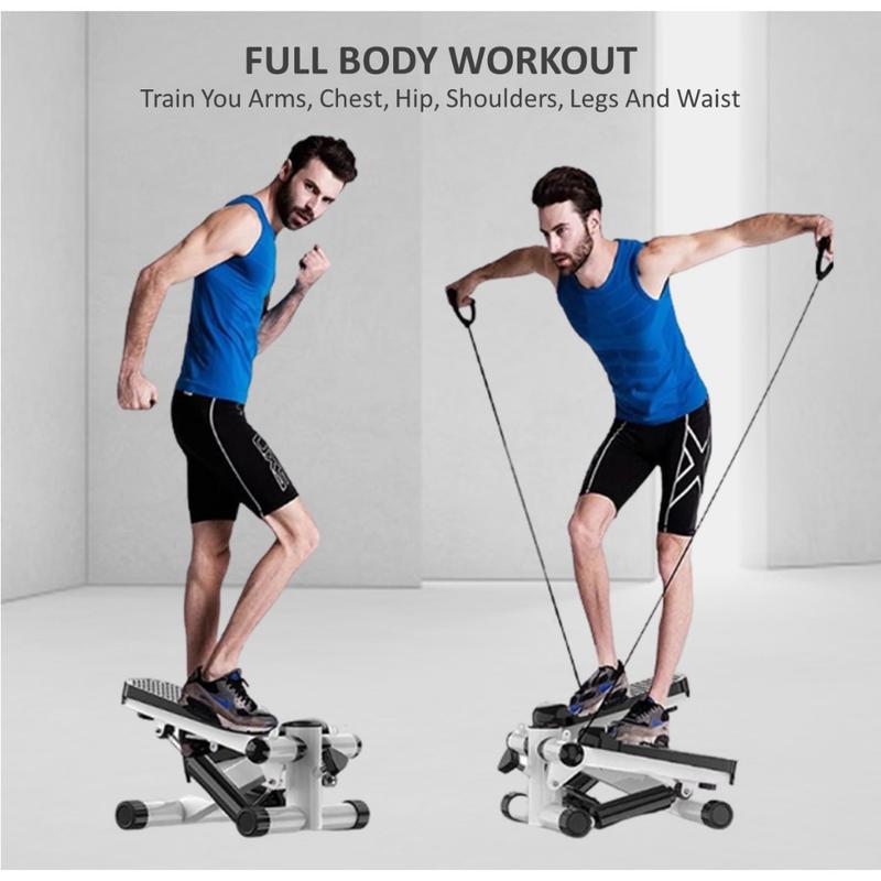 [In Stock]Portable Stepper Quiet Mini Home Step Machin Mini Stepper With LCD Monitor Portable Fitness Exercise 2