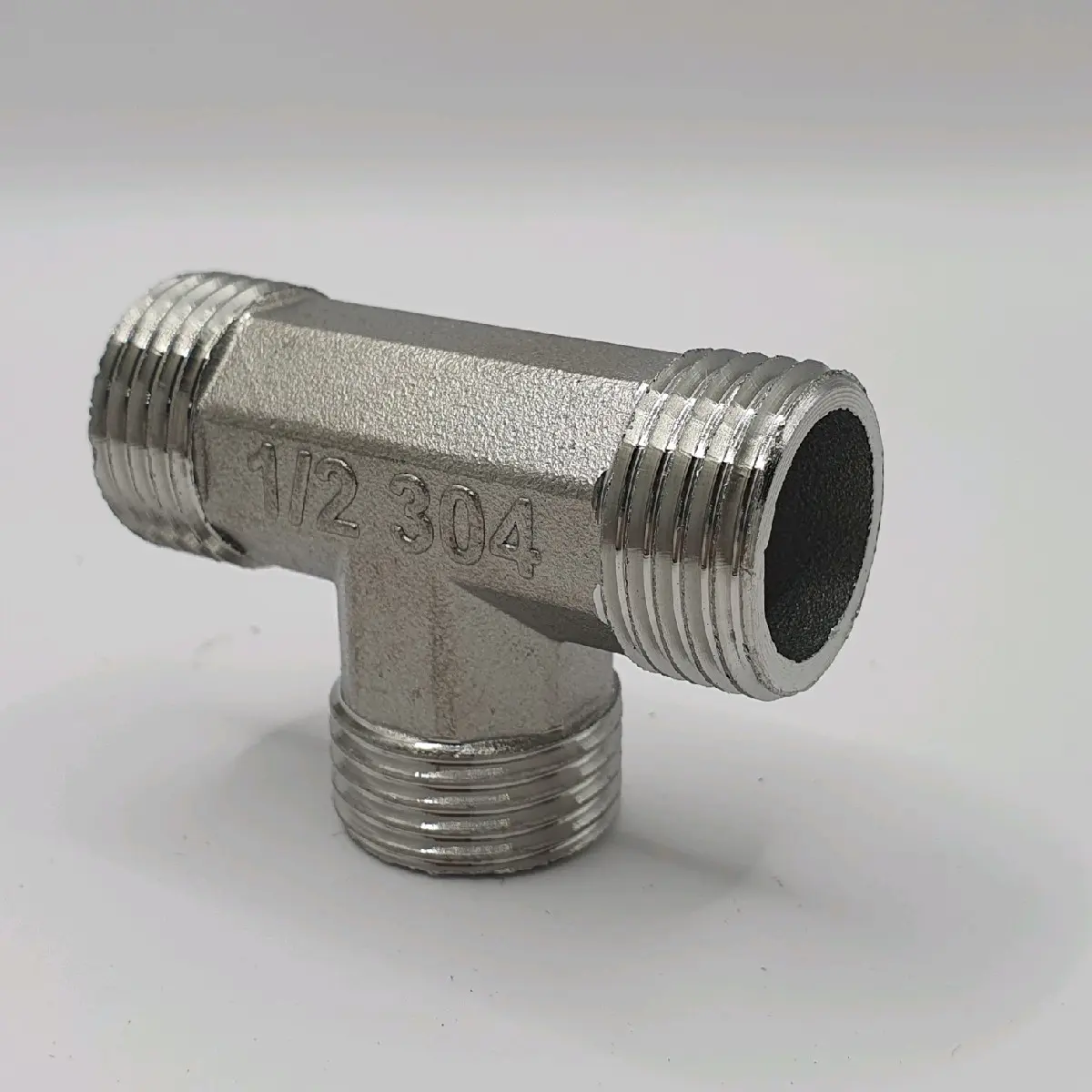 Nối Chữ T 3 Đầu Ren Ngoài 21 Inox 201 N11