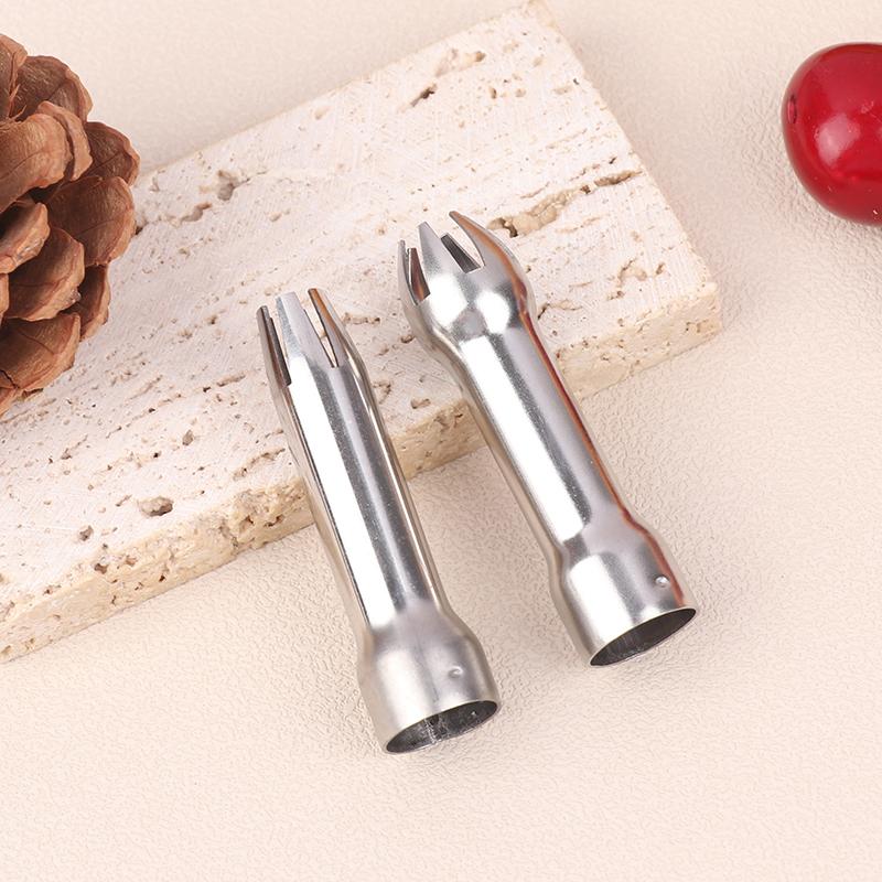 Product Introduction of [KKK]3pcs/Set Stainless Steel Durable Safe Cream Nozzle Cake Decoration Baking Nozzle DIY Cake Decorating Set Cream Dispenser 21