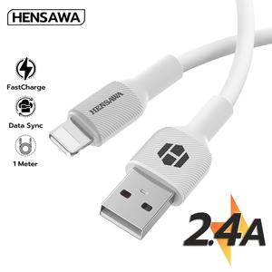 HENSAWA รุ่น US5090 สายชาร์จโทรศัพท์ ชาร์จไว สำหรับ 2.4A USB to Micro ip type-c to type-c สายชาร์จเร็วไมโคร Typec to L PD 27W Fast Charge Cable & Sync