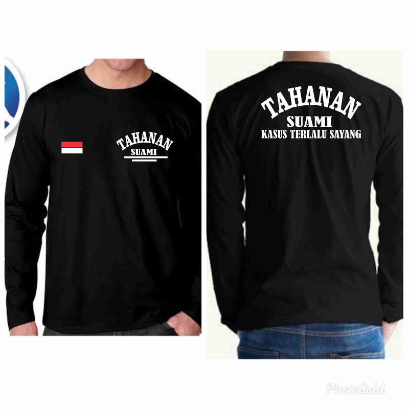 Product Introduction of KAOS TAHANAN SUAMI / COD KAOS OBLONG LENGAN PANJANG  DAN PENDEK/ KAOS BAJU T-SHIRT/UNISEX/BAHAN PREMIUM PRIA&WANITA Katun 17