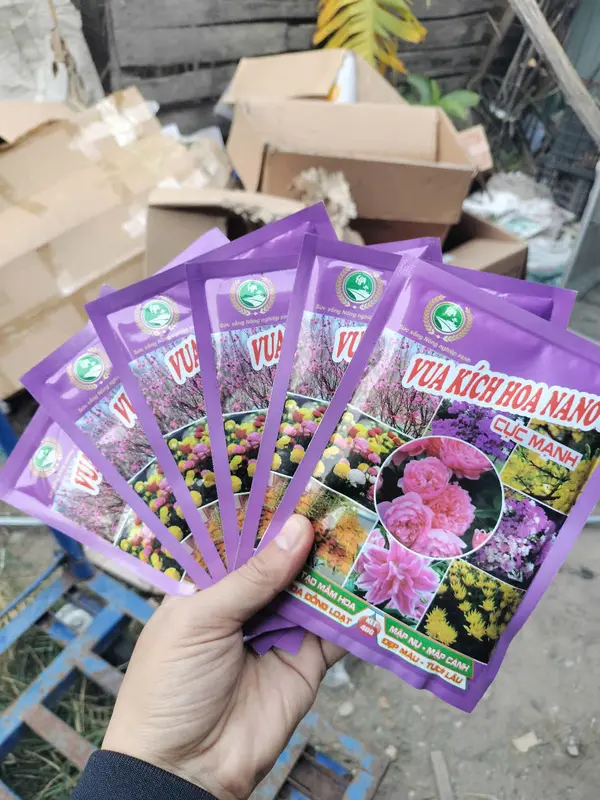Vua kích hoa nano Cục mạnh tạo mầm hoa , mập nụ , mập cành , ra hoa đồng đều 1