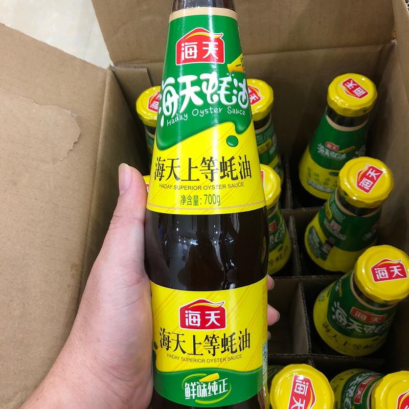  Dầu Hào Hải Thiên Thượng Hạng Chai Sành 700g Nước Sốt tẩm ướp nấu ăn Gia Vị da dụng 