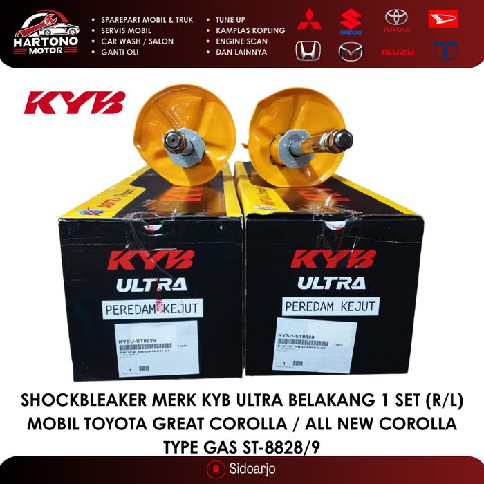 Jual SHOCKBLEAKER MERK KYB ULTRA BELAKANG 1 SET (R/L) MOBIL TOYOTA ...
