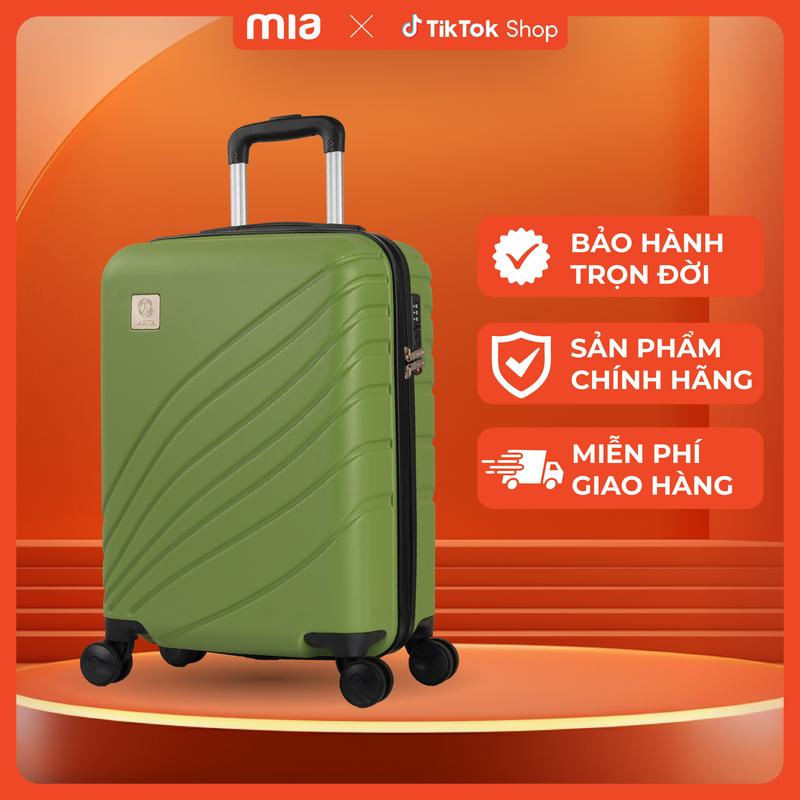 Vali Larita Leto ID2050 size 20 S Vali kéo du lịch Chất liệu nhựa ABS cứng cáp, bền bỉ, hạn chế trầy xước,Khoá số TSA chuẩn HOA KỲ - Vali MIA MIỄN PHÍ BẢO HÀNH TRỌN ĐỜI.