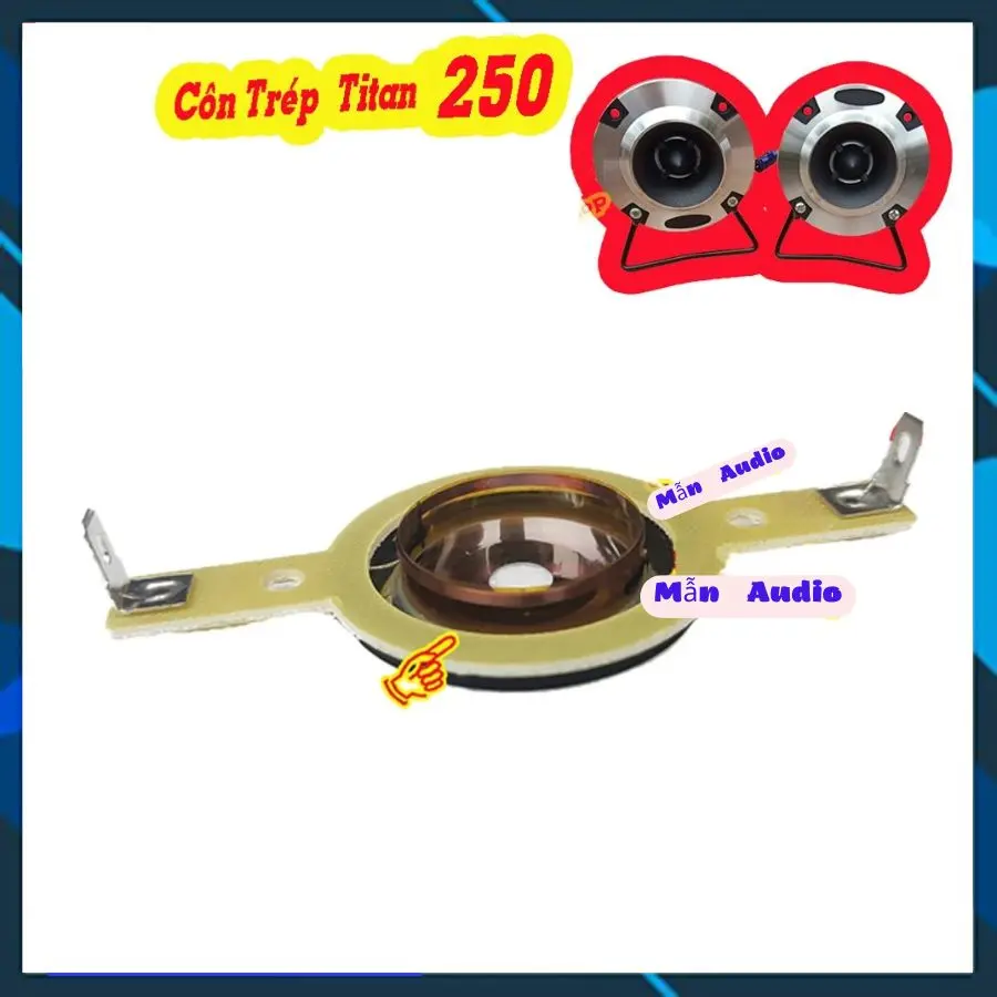 COIL LOA TREBLE 25mm Loại Sịn – Côn LOA TREP TIAOPIN, PIO NEER – COI TREP TIAOPIN – Giá 1 cái