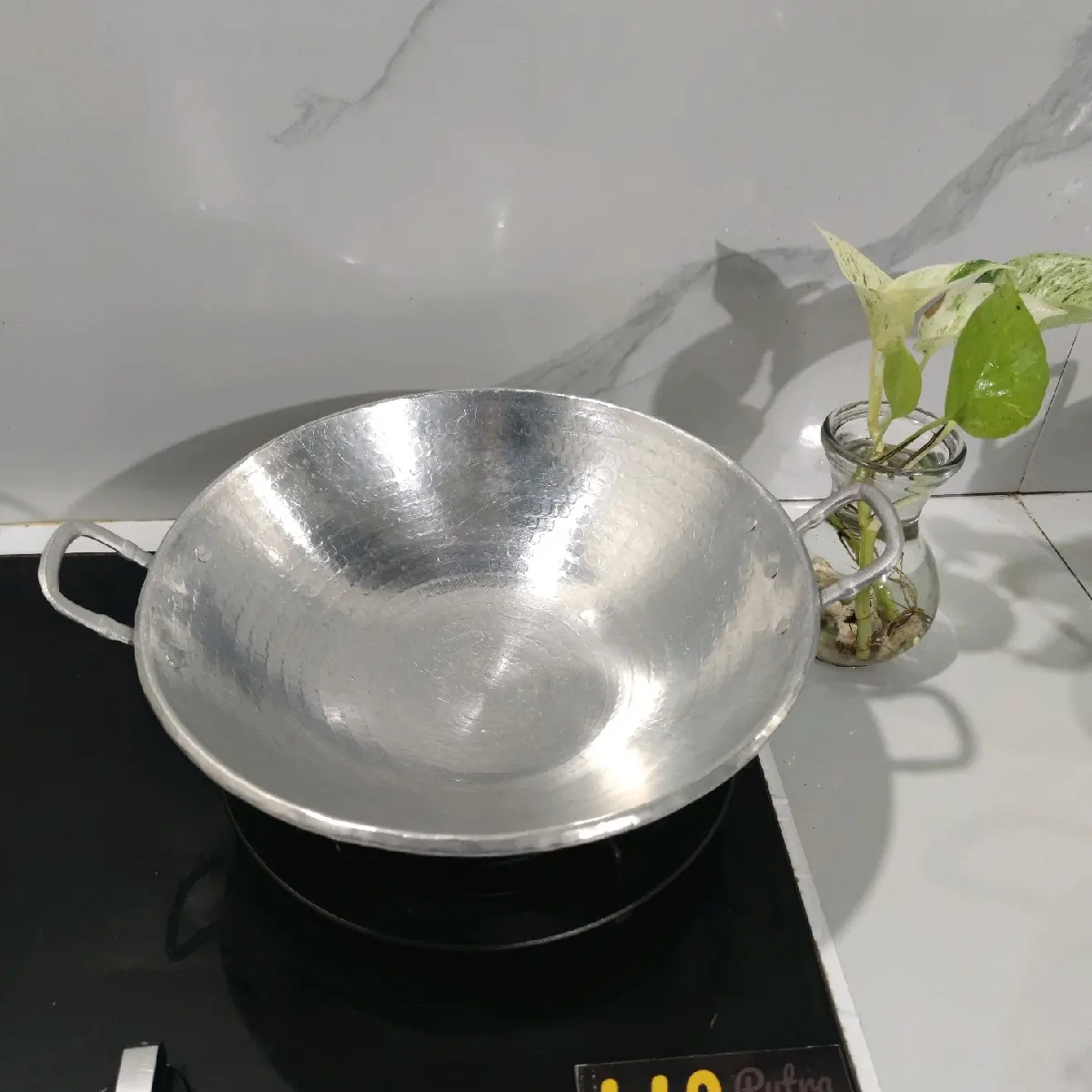 wajan penggorengan 30 cm alumunium tempa anti karat anti lengket Alat Dapur Kitchenware Panci