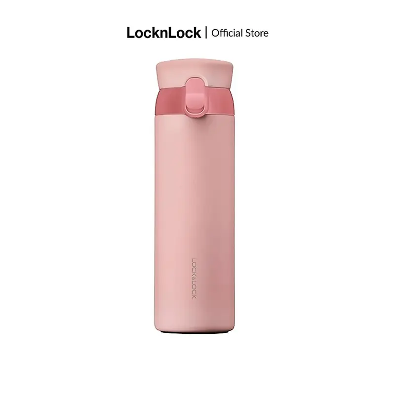 Bình Giữ Nhiệt LocknLock Wannabe One Touch 450ml LHC3240, Hàng Chính Hãng, Nắp Bật 1 Chạm - JoyMall[tặng ống hút thẳng từ 01/07 - 08/07/25 chỉ có trên livestream] 5