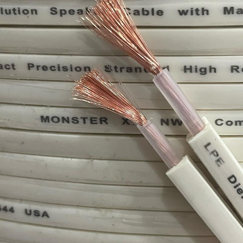 Combo 5 mét dây loa Monster lõi đồng 2 lớp vỏ dẻo chống chạm Phụ Kiện