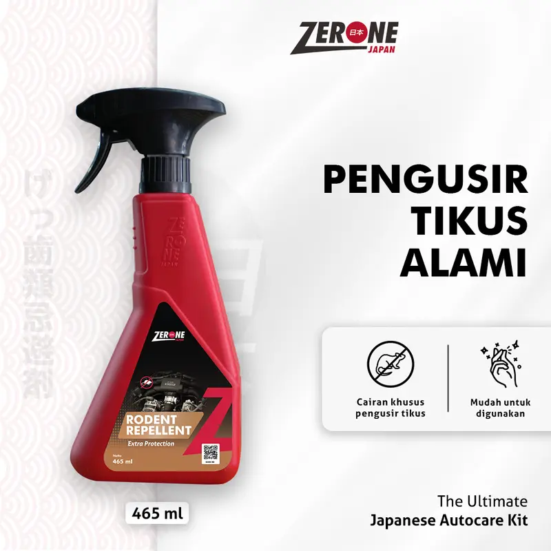 Zerone Rodent Repellent 465 ml - Pengusir Tikus Spray Rumah Kantor Dapur Gudang 0