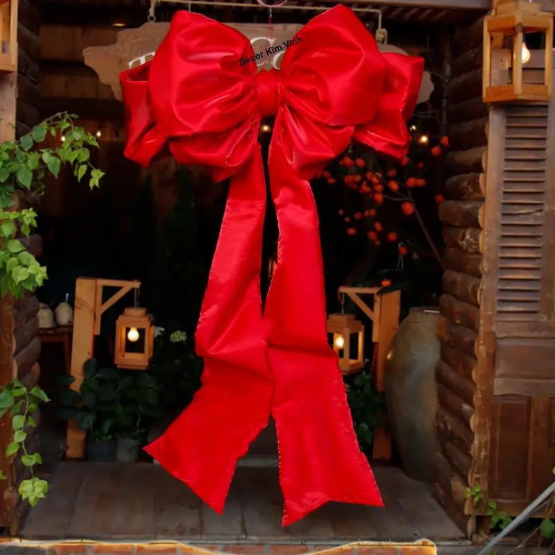 Nơ 6 Cánh Đuôi Dài Có Thể Uốn Kiểu NCC07 Trang Trí Decor Quán Shop Trang Trí Sự Kiện 5