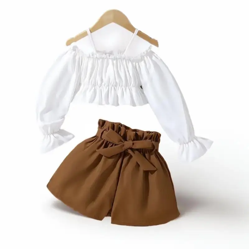 LokaWear debica setelan celana pendek anak perempuan Fashion