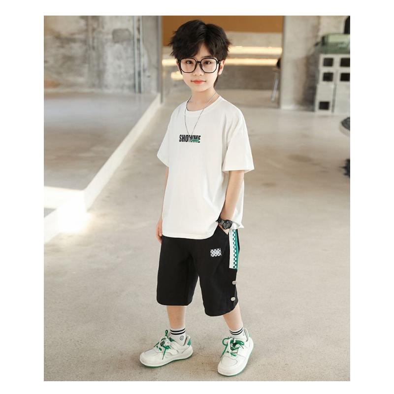 Product Introduction of Boys Shorts For Summer Hot Teen Shorts For Summer Medium And Large Children's Loose Five-point Pants Comfortable Sports 26
