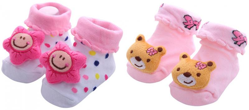 Product Introduction of 0-12Months Baby Assorted 3D Design Cartoon Anti-Slip Cotton Baby Socks Kid Newborn 14