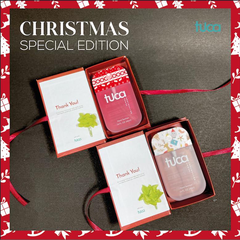 Tuca Christmas Special Design Hampers - Hand Sanitizer & Surface Sanitizer Gift Custom Sanitizer 1