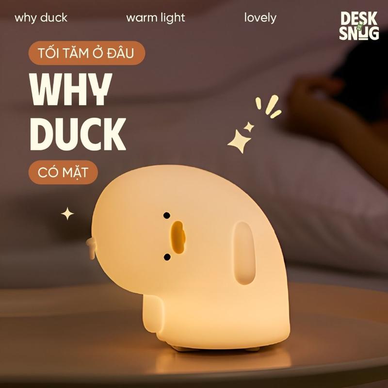 Đèn phát sáng sạc USB Why Duck 0