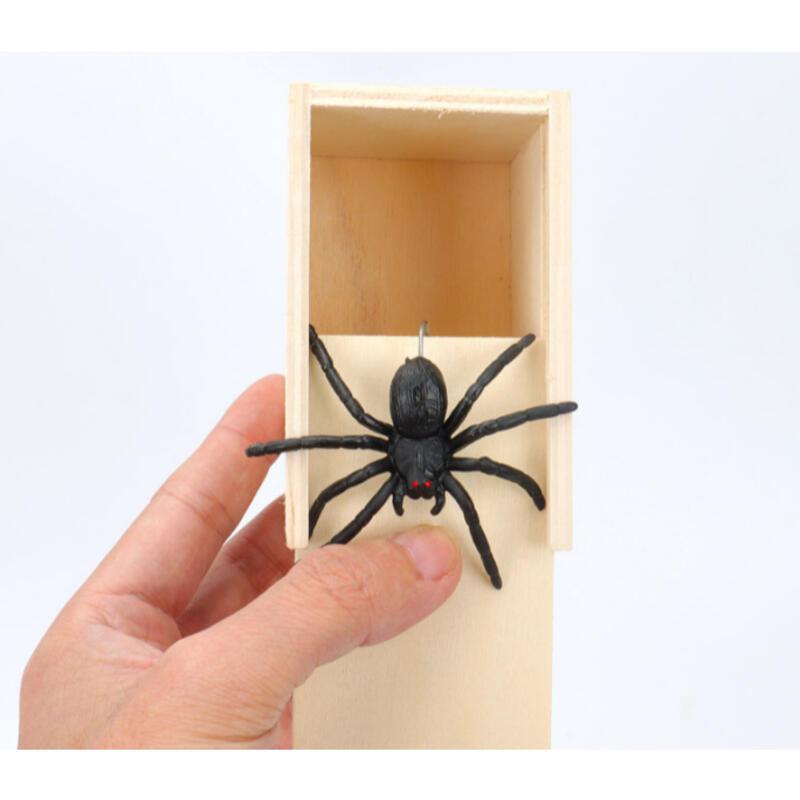 Product Introduction of Đồ chơi chơi khăm, Chủ đề Halloween trong một hộp, Trò đùa chơi, Trò đùa, Nhện dọa Toy 3