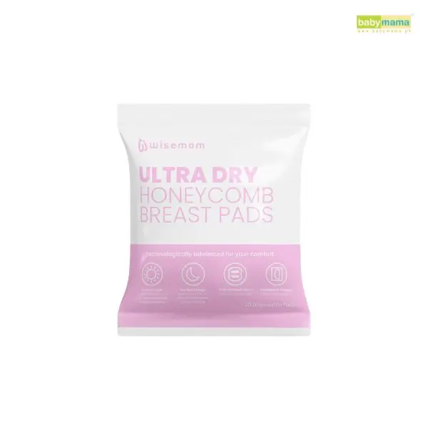 Babymama - Wisemom Ultra Dry Honeycomb Breast Pads 20's