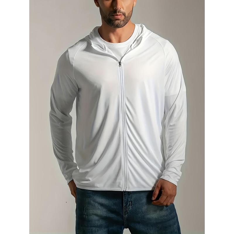 Jacket - Polyester 90%, Spandex 10% - Lightweight, Breathable, Full-Zip with Pockets - Long Sleeve for Golf, Hiking, Cycling, Fishing - Casual Outdoor Sports & Workout Gear - Versatile for Spring/Summebig  boystracksuit okami  tracccccbaggy  compression 3