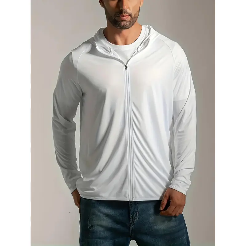 Jacket - Polyester 90%, Spandex 10% - Lightweight, Breathable, Full-Zip with Pockets - Long Sleeve for Golf, Hiking, Cycling, Fishing - Casual Outdoor Sports & Workout Gear - Versatile for Spring/Summebig  boystracksuit okami  tracccccbaggy  compression 3
