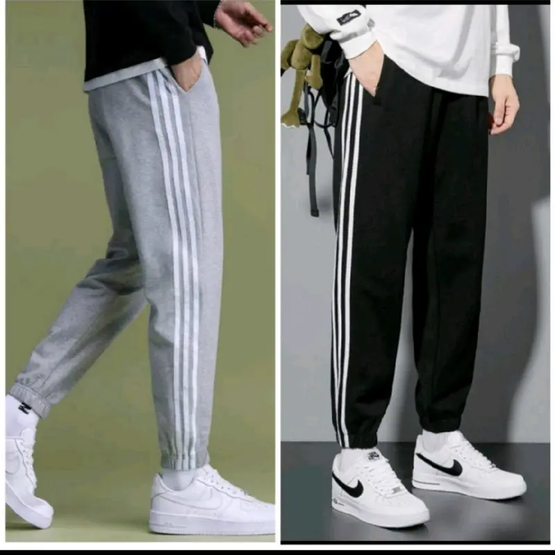 Quần Jogger Nam Nữ Thể Thao 3 Sọc Ống Thun Bó Chất Vải Thun Poly Phong Cách Sport Tập Thể Dục Gym Tập Gym - Size Đa Dạng 4