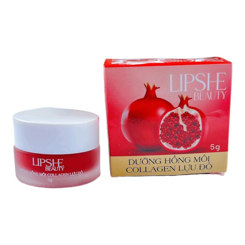 [TẶNG 1 MẶT NẠ] SON  DƯỠNG HỒNG MÔI COLAGEN LIPSHE BEAUTY NAM NỮ DÙNG ĐƯỢC Collagen Skincare Son Môi Cosmetic 6