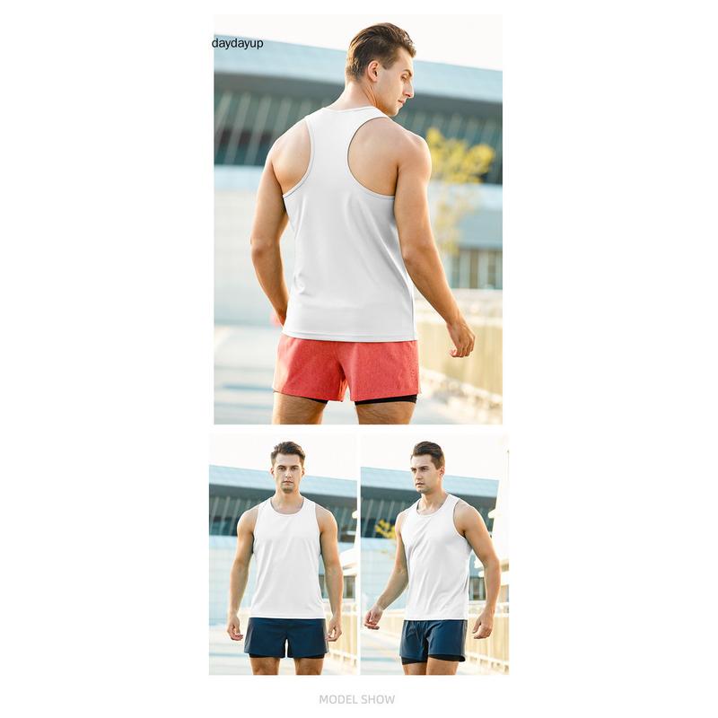 Product Introduction of Summer Men Sports Tank Top Large Casual Breathable Quick Drying Outdoor Running Vest 21