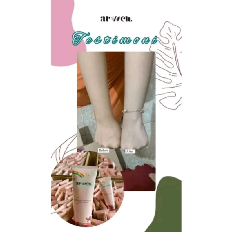 Body Whitening Arvven BPOM 0