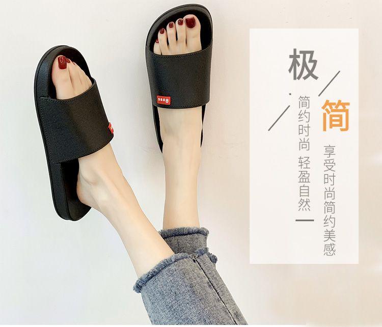 Product Introduction of Selipar Pasangan, Gaya Ringkas, Warna Pepejal, Hitam, Sesuai untuk Semua Musim, Lelaki dan Wanita, Tapak Lembut, Sandal Tidak Licin, Sesuai untuk Musim Bunga dan Musim Panas 2024 Ketibaan Baru 2