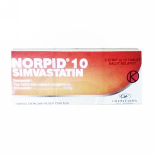 Gambar NORPID 10 MG STRIP 10 TABLET dari Apotek Semangat by GoApotik Kota Medan Tokopedia