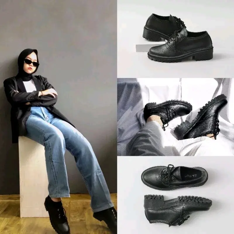 Sepatu Sneakers wanita Docmart "DANILLA SHOES"X Like Project Musim panas Round Toe