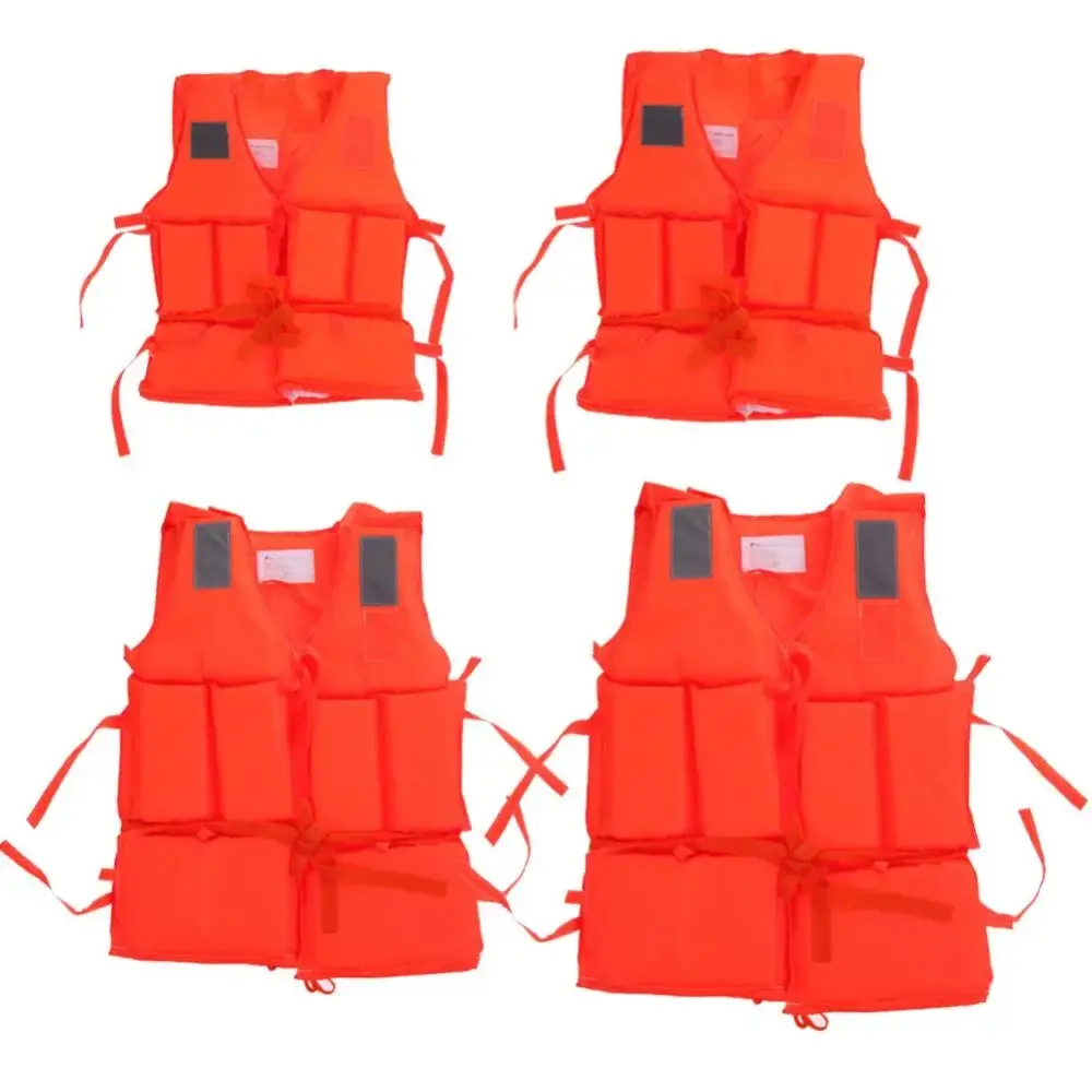 Life Vest Universal Adult Kids Water Life Jacket Swimming Boating Ski Vest Swimming Boating Ski Drifting Life Vest Water Sports