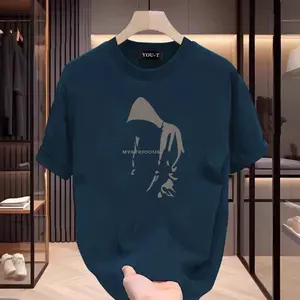 Kemeja pria lengan pendek trendi motif cetak T-shirt hitam dan putih distro  bandung simpel xl t-shirt kaos leng an pendek kaos  muhammad  ali athletic xxxl t-shirt เท่ oversized t-shirt Katun Lembut baju  katun salvation shirt kaos oversize mura h Sablon