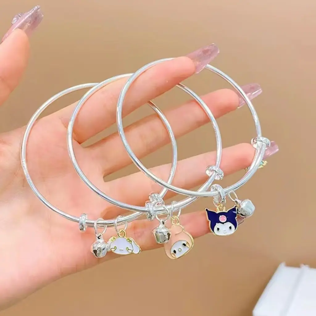 Vòng tay hoạt hình dễ thương Sanrio Cinnamoroll Kuromi Melody