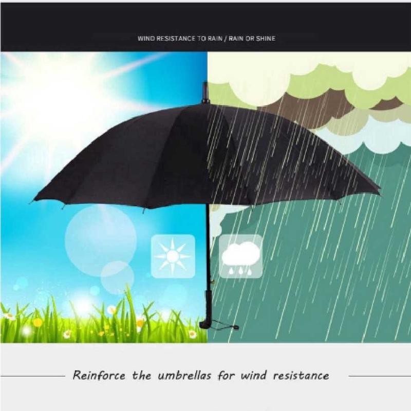 Product Introduction of DAPUR IMPIAN Automatic Long Handle Golf Umbrella Extra Large Oversize Payung Besar Hujan Long Handle Outdoor Rain Umbrella 21