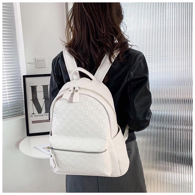 Balô đi học, Balô đi chơi cỡ lớn  gạo ô vuông để vừa giấy a4,laptop 14inch M481 balo hoc sinh cặp  boy xuhuong  balo ba  lô balo   cặp   balo trắng Bag Nhung Đeo Vai balo  nam balo