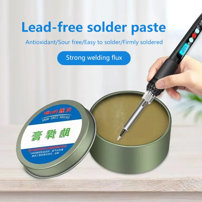 Dầu hàn, Kem hàn thiếc, Bột nâng quy mô dán hàn không sạch, Độ tinh khiết cao, An toàn cho hàn, Dụng cụ sửa chữa