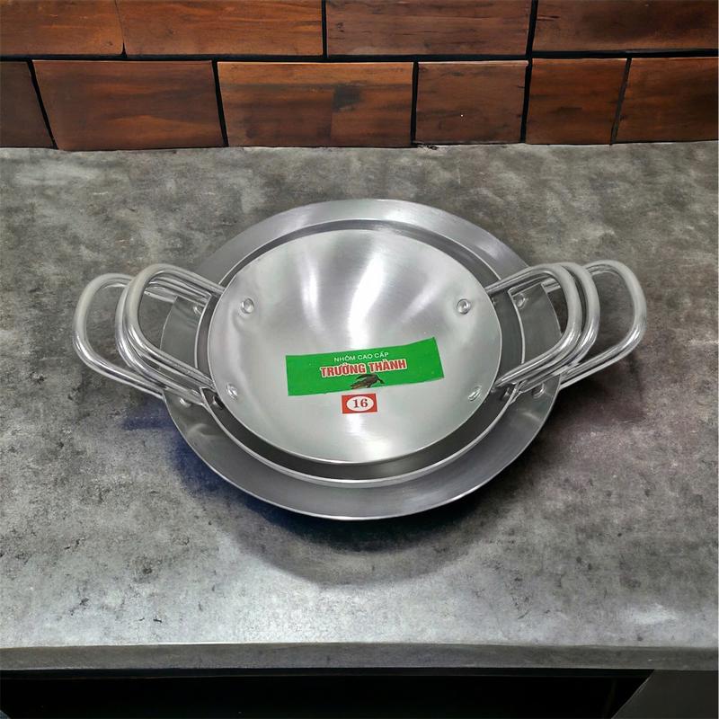 Product Introduction of Combo 3 chảo nhôm (24cm, 26cm, 30cm) cao cấp dày lòng sâu đổ bánh xèo, xào chính hãng giá rẻ - Phương Trang 14