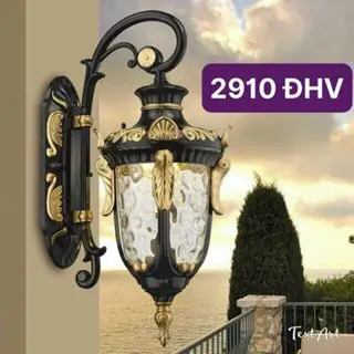 Đèn treo tường mã 2910(6680) đèn chùa đèn gắn tường cột trang trí trụ cột, cửa nhà