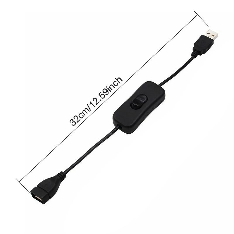 USB Extension Cable, USB to USB Cable with Switch, USB to USB Charging Cable 1